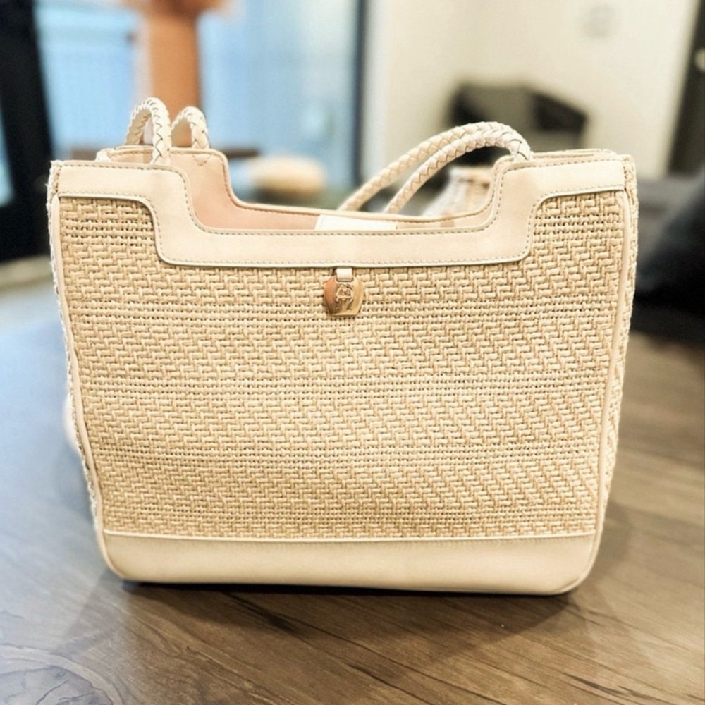 The Vintage Ettienne Aigner Summer Straw Tote